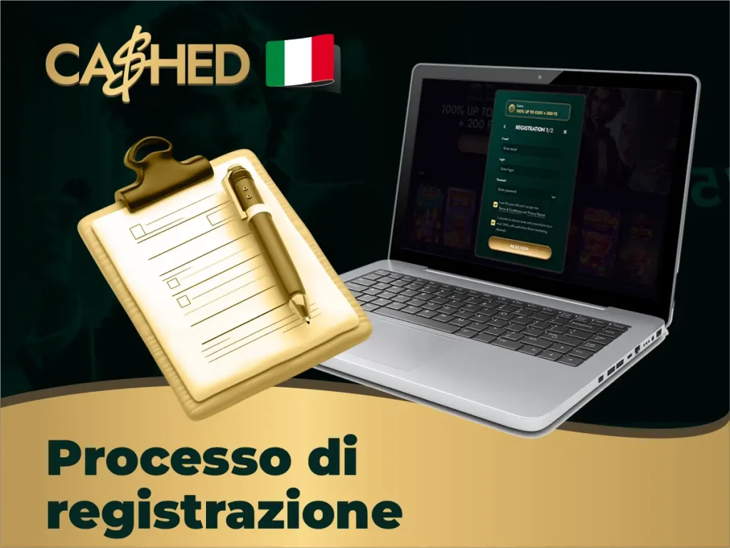 Processo di registrazione